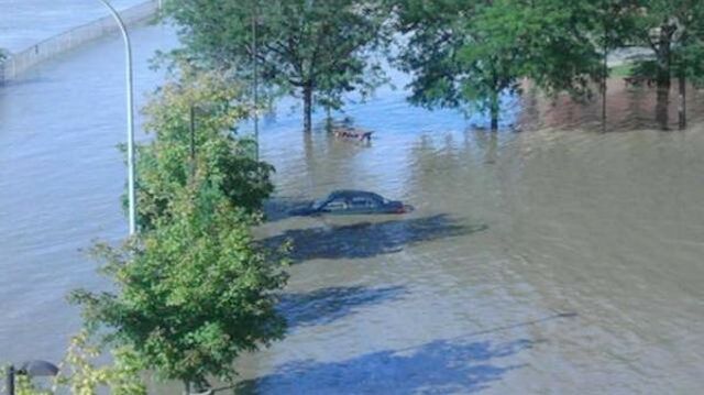 Flooding in Troy